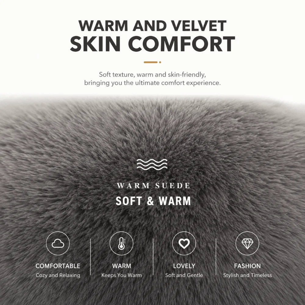 Fashion Warm Winter Earmuffs Folding Soft Earflap Protection Thickened Faux Fur Earmuffs Outdoor