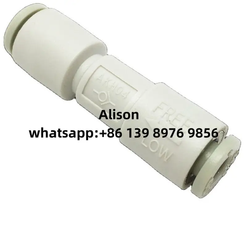 

10pcs AKH series AKH04-00 AKH06-00 AKH08-00 AKH10-00 AKH12-00 pneumatic check valve joint AKH06 AKH Pipe check valve