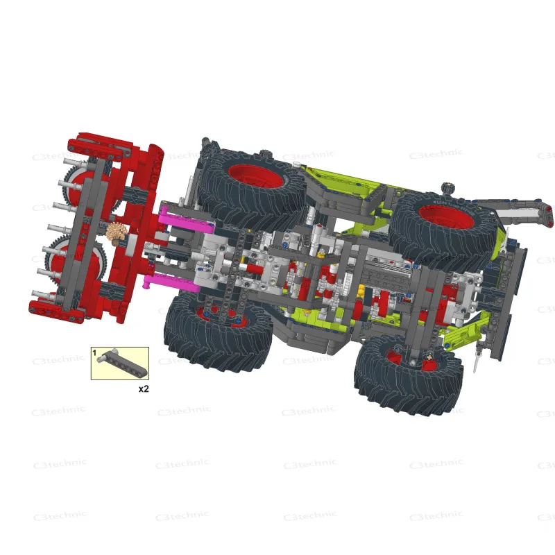 

MOC-52587Новый сборник фермы, строительные блоки, модель 1402 деталей, MOC, креативные строительные блоки для мальчиков и детей на день рождения, игрушки, подарки