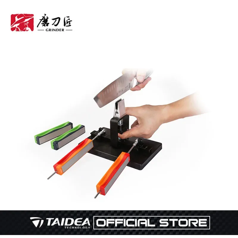 TAIDEA Kitchen Household Knife Sharpener Fixed Angle Diamond Sharpeners set multi-number whetstone-TG1812 Sharpening stone