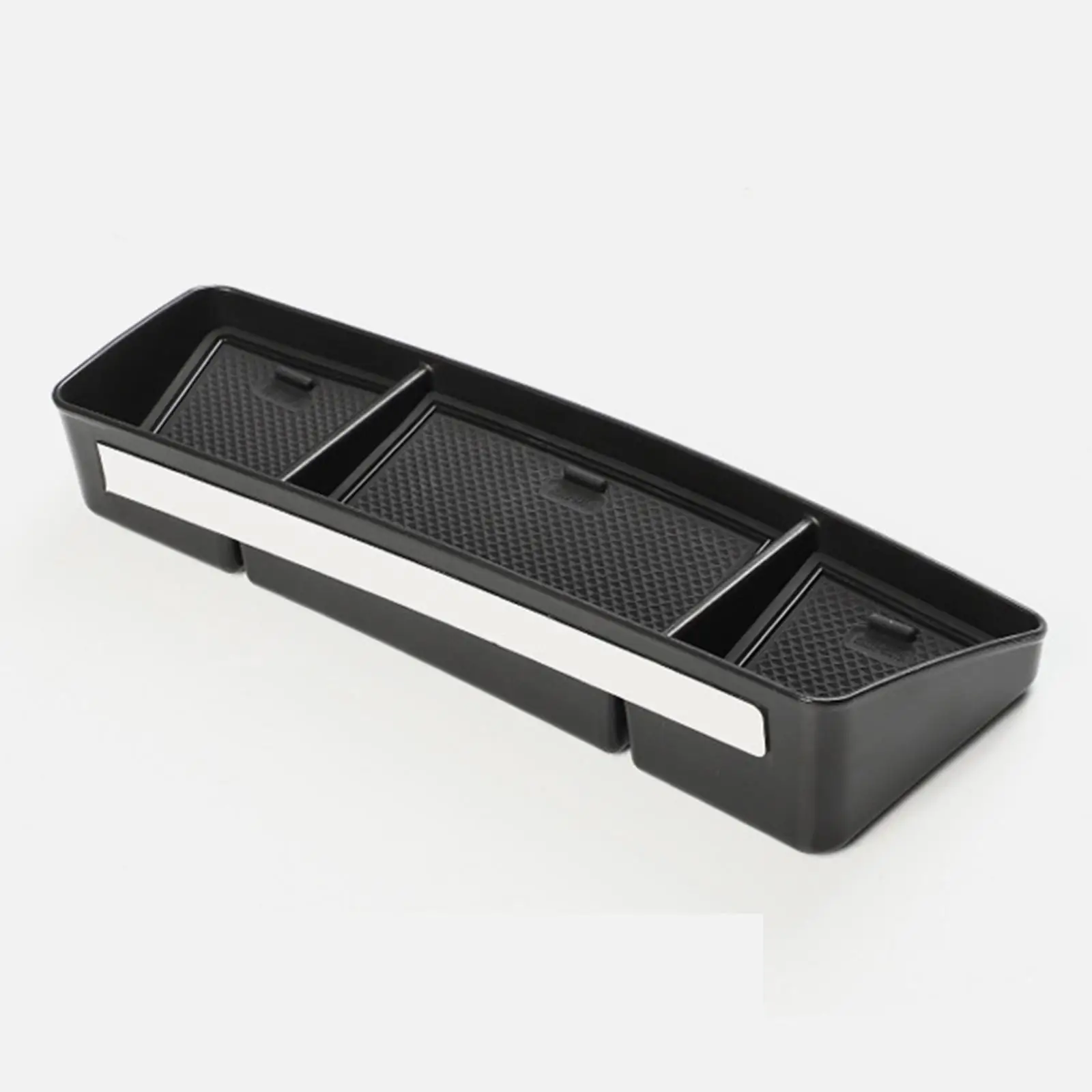 Center Storage Box Car Dashboard Tray under Screen Storage Box Container