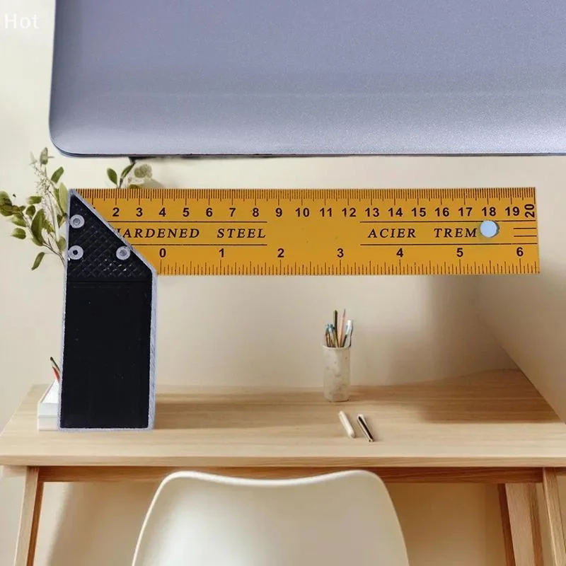 

L-shaped High Precision Scale Multifunctional Corner Ruler Metal Carpentry Squares For Woodworking Building And Framing Design