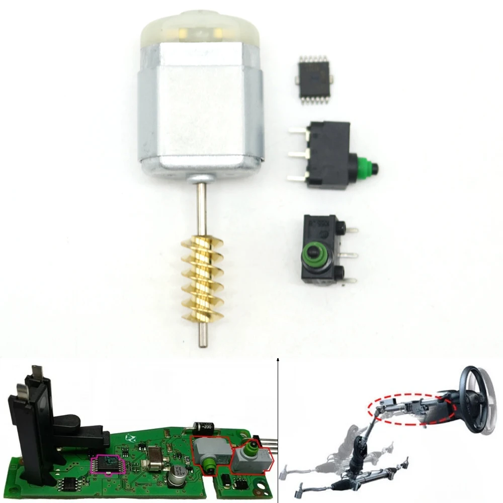 1020731 ELV Electronic Steering Column Lock Motor Control Module Micro Switch Repair Kit For Audi A4 A5 2008-2015 A7 2011-2017