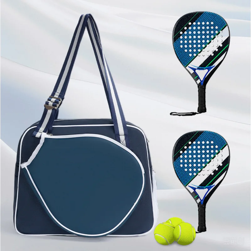 

Pickleball Bags for Women, Pickleball Gifts Cute Pickleball Paddle Bag for Men Tennis Tote Bag with Fence Hook Accessories