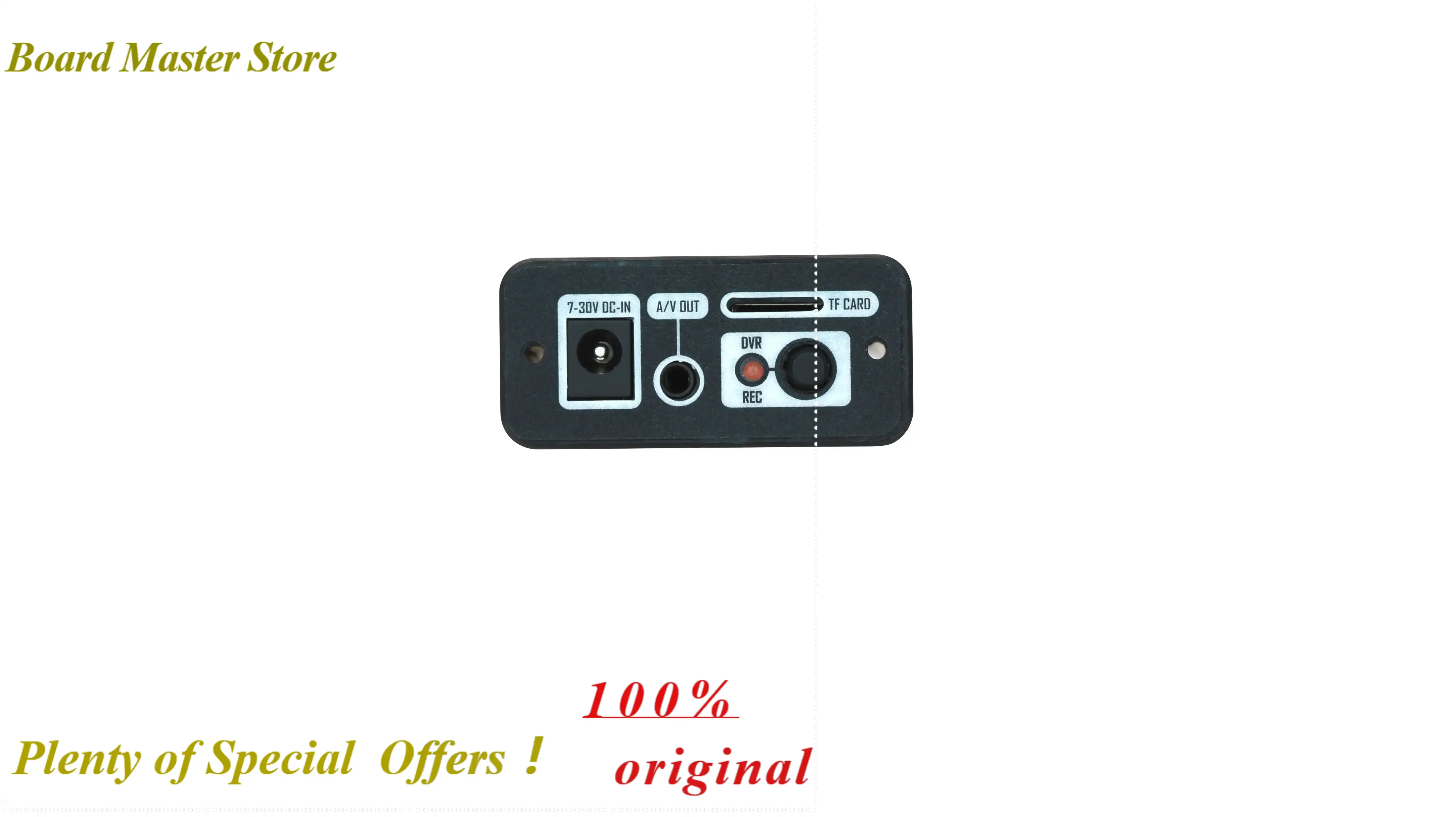 BoMaSRushFPV 3.3G 2W 8CH Audio Visual Signal Module 7-30V Wireless Link Unit No Onboard Recording For Remote Model Craft Parts