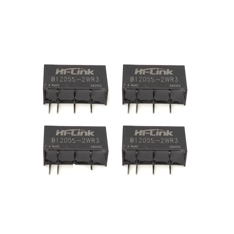 

Hi-Link smart home 20pcs Hi-Link Small Size 12V to 5V 2W Efficiency 90% Conversion DC DC Converter Power Module B1205S-2WR3