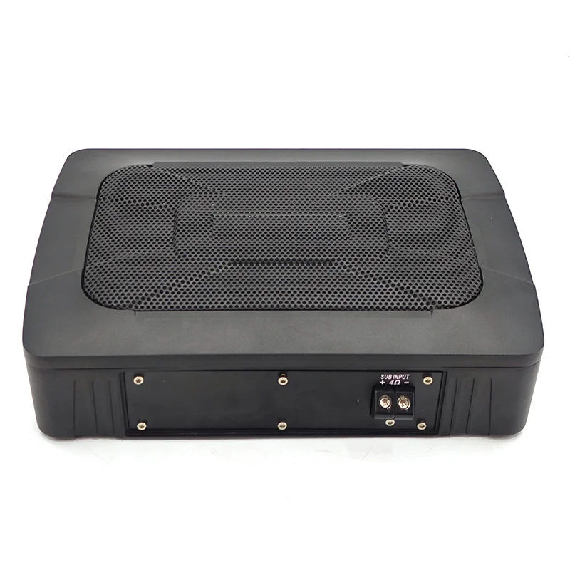 Caja de aluminio Subwoofer de coche delgado de 6*9 pulgadas Subwoofer pasivo de graves potentes con bobina única DC 12V para amplificador asiento subwoofer de coche