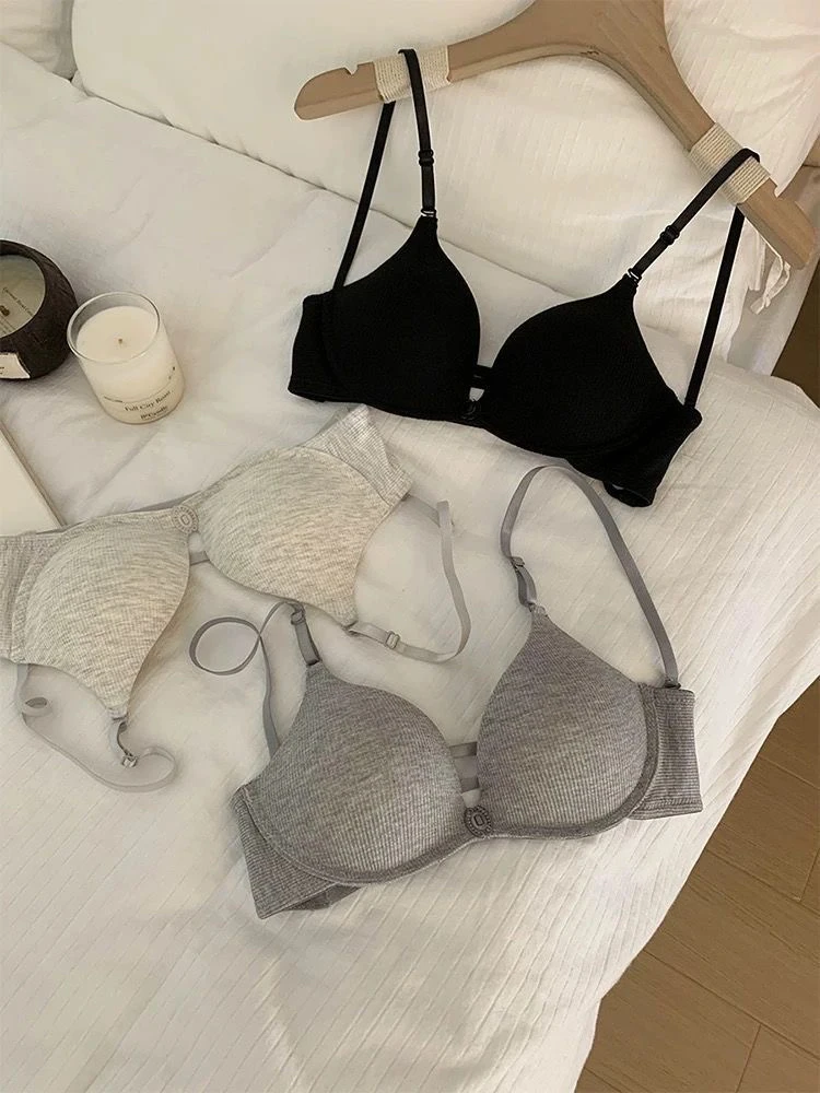 Why the MOYISU Front Button Bra Hollow Out Back Push Up A Cup Is the Ultimate Summer Top for Uni Students