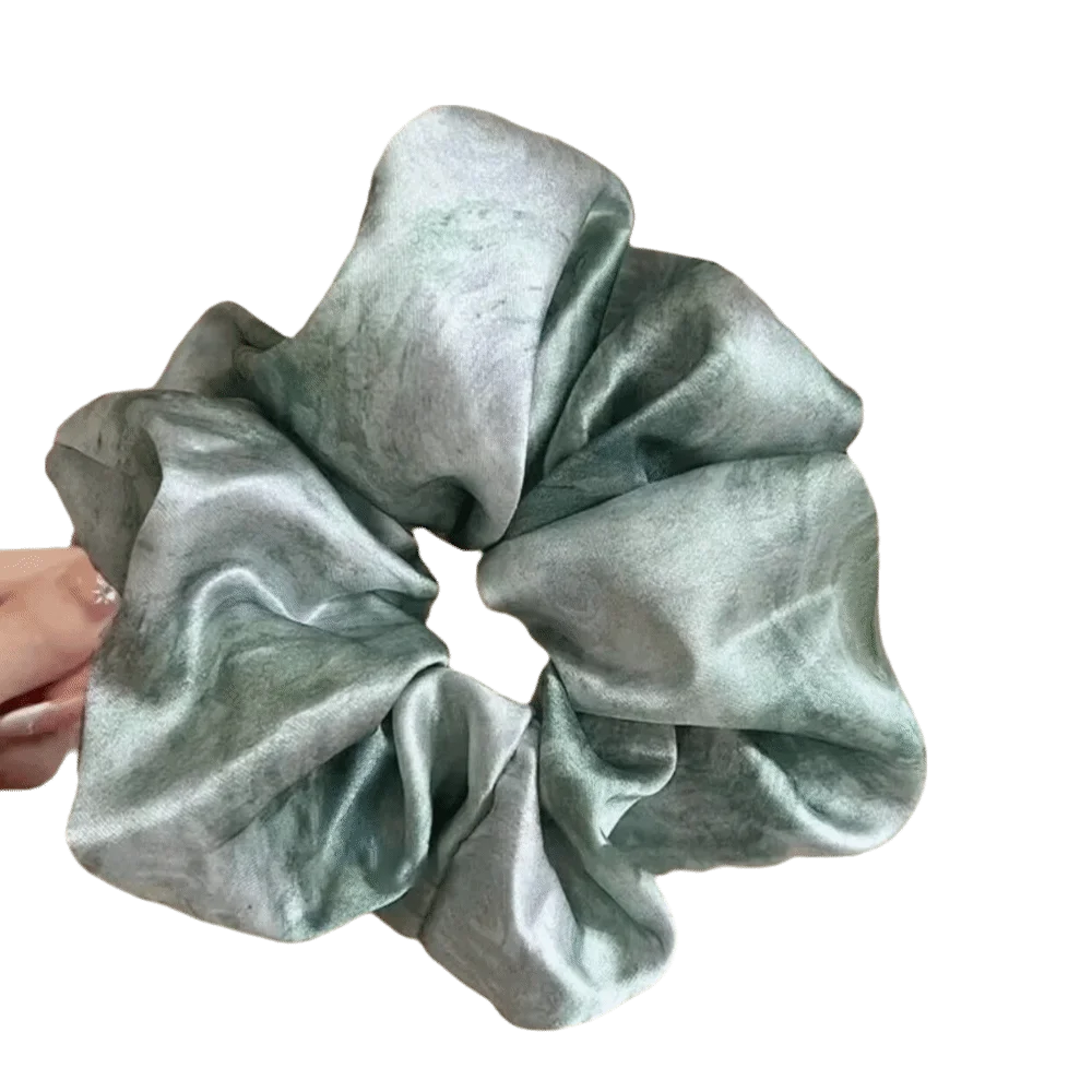 

Моне Стиль Ретро Картина Маслом Галстук Для Волос Лесная Фея Тема Элегантная Текстура Галстук Для Волос Мазок Атласная Гумка Для Волос