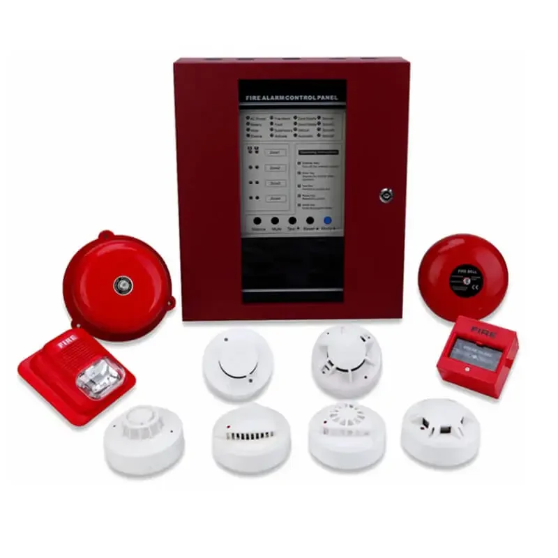 Smoke Detector Control Panel Fire Detector System Fire Alarm System  4 Zone 8 Zones or 16 Zones Optional