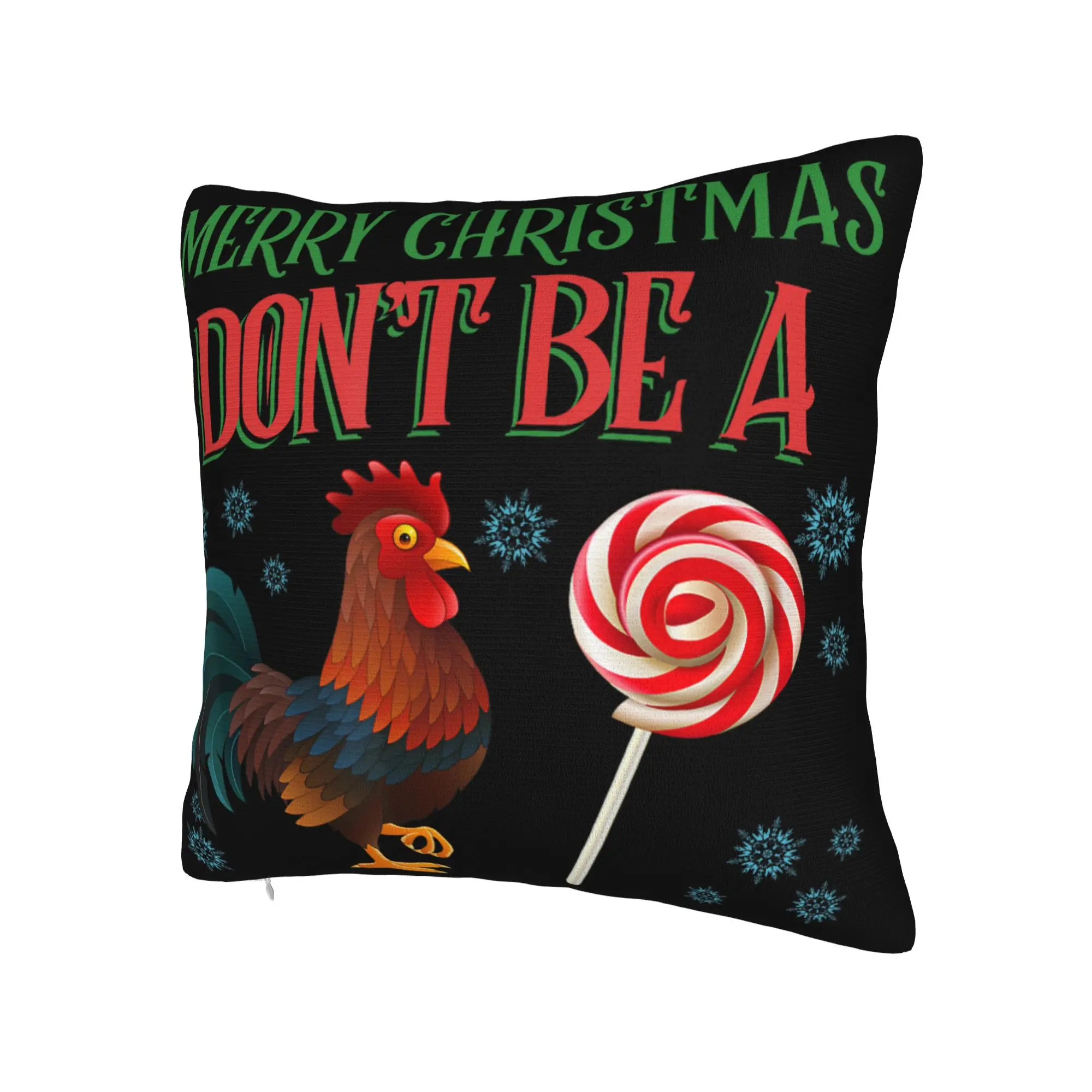 Don't Be A Sucker Funny Chicken Meme Pillow Covers Printed Cushion Cover Decoration  Throw Pillow Case Cover Home Multi Size