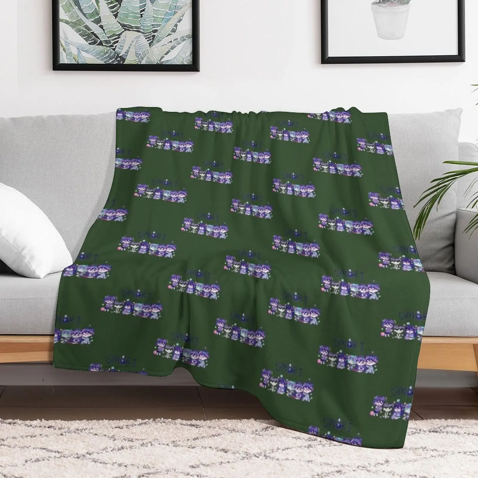 OMORI Suny Tshirt - Omori Game Clothing - Omori Throw Blanket Cozy Home Blanket Gift for Christmas Holiday
