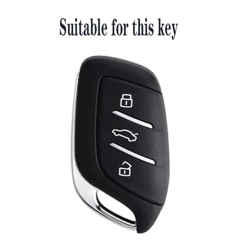 Silicone Remote Key Case Cover Keychain Shell for MG 4 2023 Mg4 Ev MG HS GT ZS EV ZX MG5 MG6 for Roewe RX3 RX5 RX8 ERX5 I6 I5