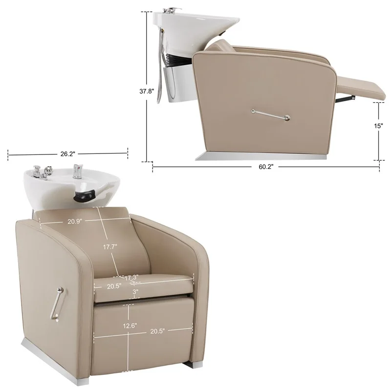 Hair Salon Furniture Backwash Washing Chair