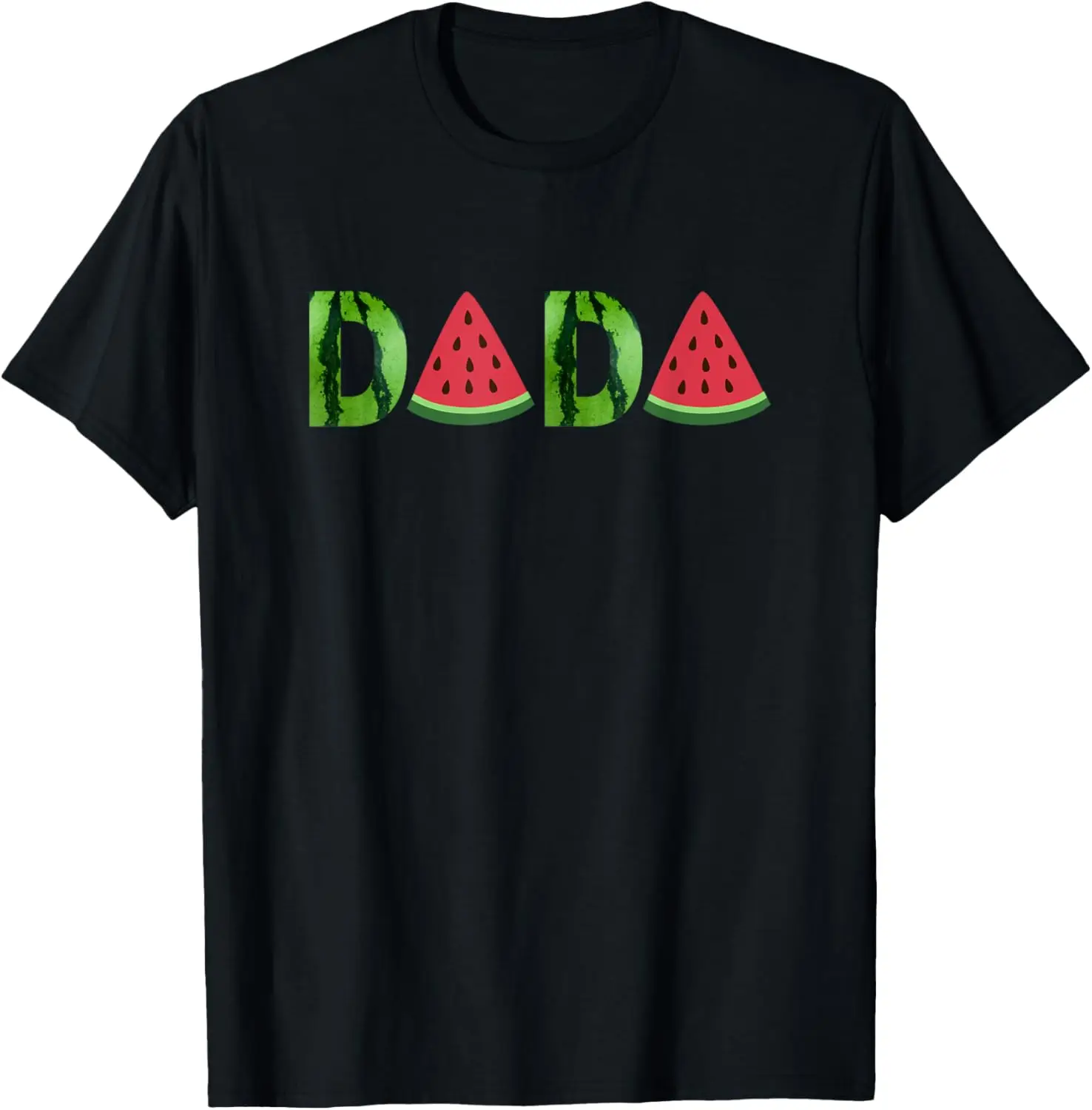 Summer Dad Dada Watermelon One In A Melon Party Dad Daddy T-Shirt