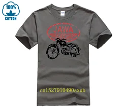 Men's white sleeve t shirt Jawa Z   Classic Czec Motorbike Mens T Shirt