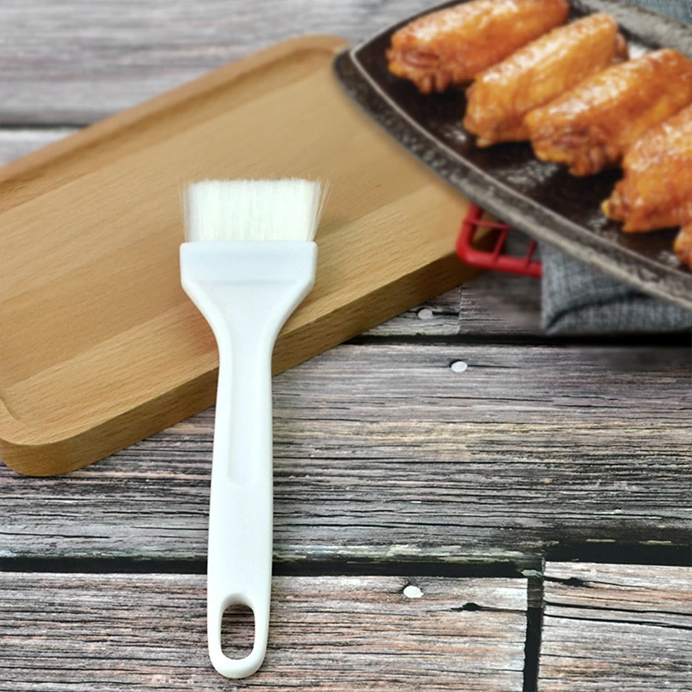 

2 PCS Cake Grease Brush Cream Barbeque Oil Basting Barbecue Food Grade Baking Grilling