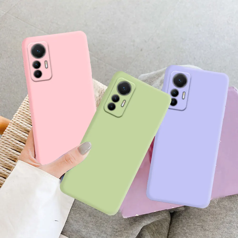 Luxury Liquid Silicone Phone Soft Case for Xiaomi Mi 12 12S 12X 12T 13 Pro Mi12 Lite NE Mi 13T Pro Mi13 Lite 5G Cover