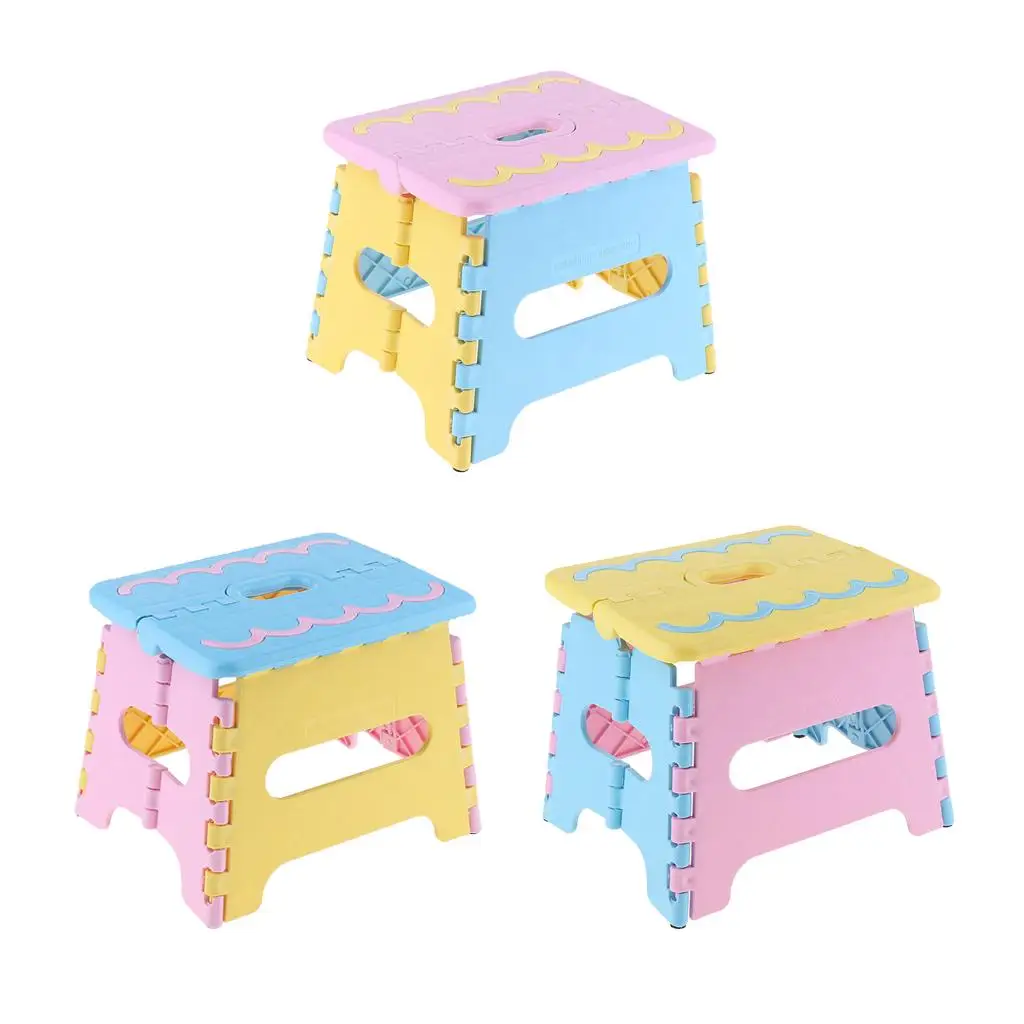 Folding Step Stool for kitchen Garden Bathroom Stepping Stool