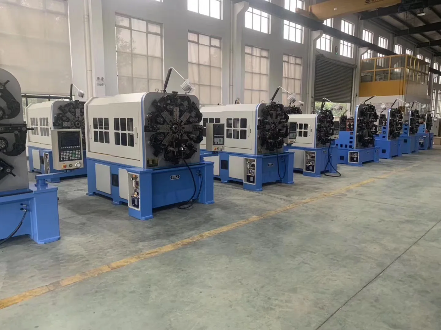 Factory Sale Custom RH208 CNC Spring  Coiling  Machine Small Wire Compression Spring Machine for Complex Spring Production