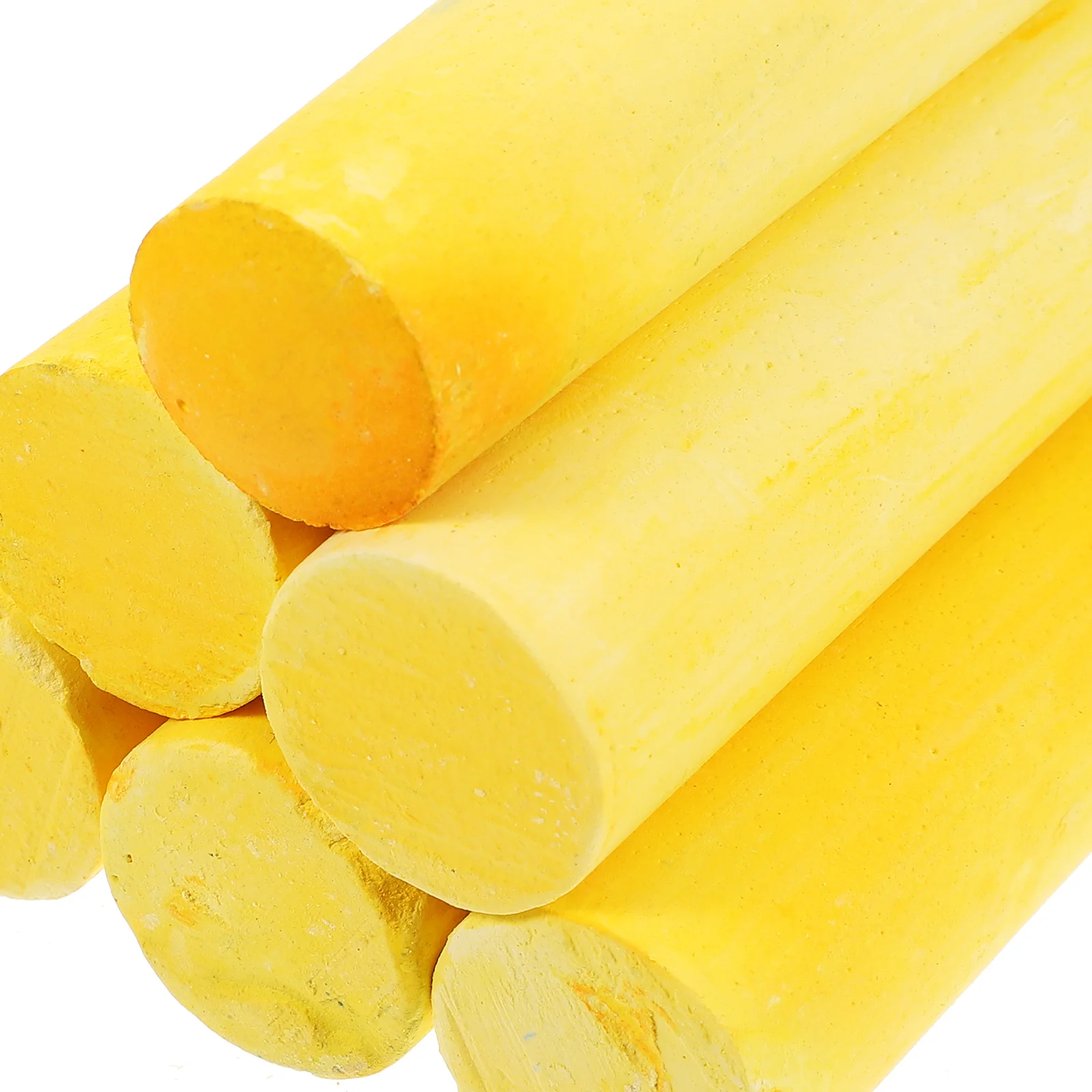 

40pcs Chalk Children Outdoor Art Supplies Kids Accessory Non Toxic Washable Sidewalk Chalk Drawing Tools Yellow