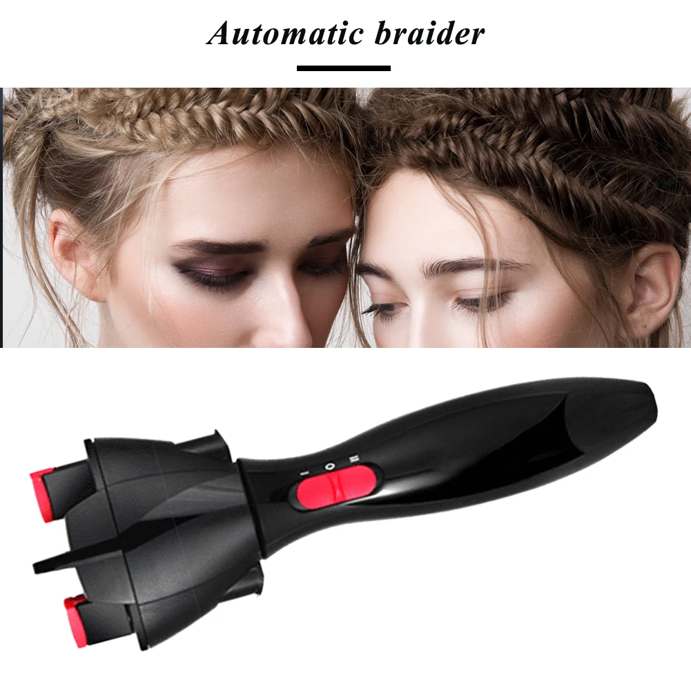 

Hair Braider Automatic Electric Twist Knitted Braiding Machine Hair Styling Tool