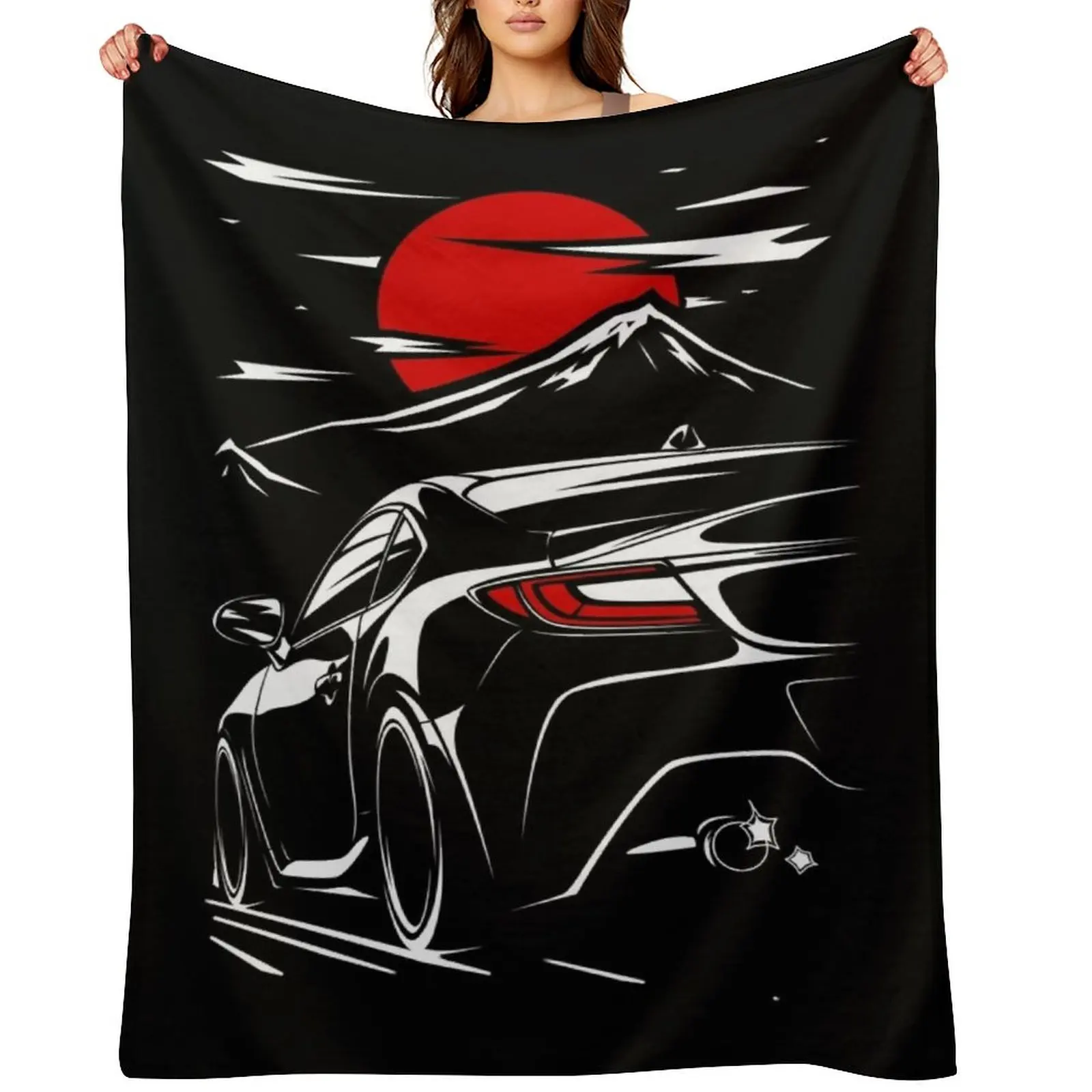 

GR86 Throw Blanket Soft Beds Cute Plush decorative Blankets