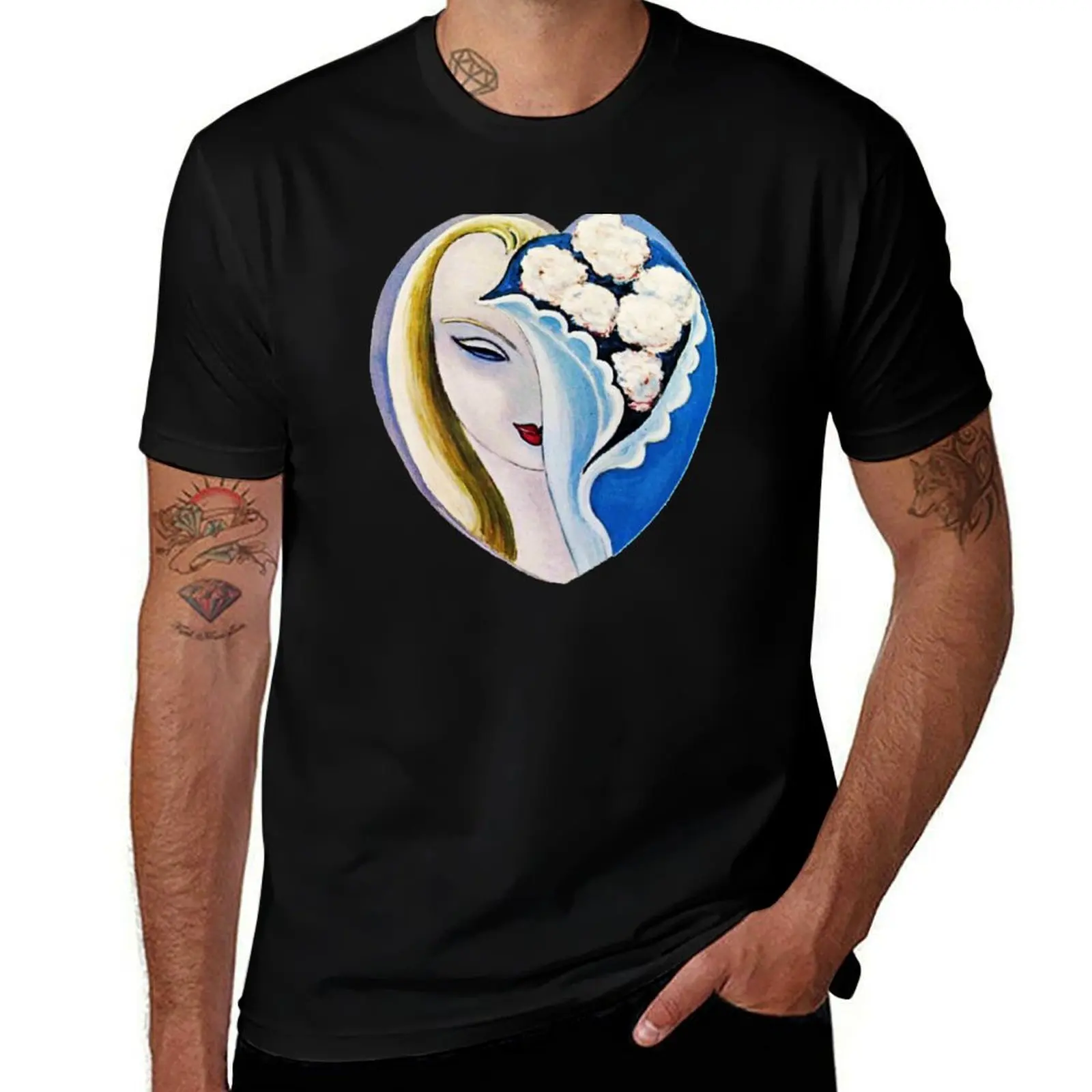 Layla - Derek and the Dominos T-Shirt Daily Work Short Sleeve Top T-Shirt