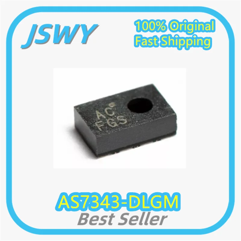 (1/10 piece) AS7343-DLGM TFLGA-8 14-channel multi-purpose spectral sensor Brand new order now and ship immediately