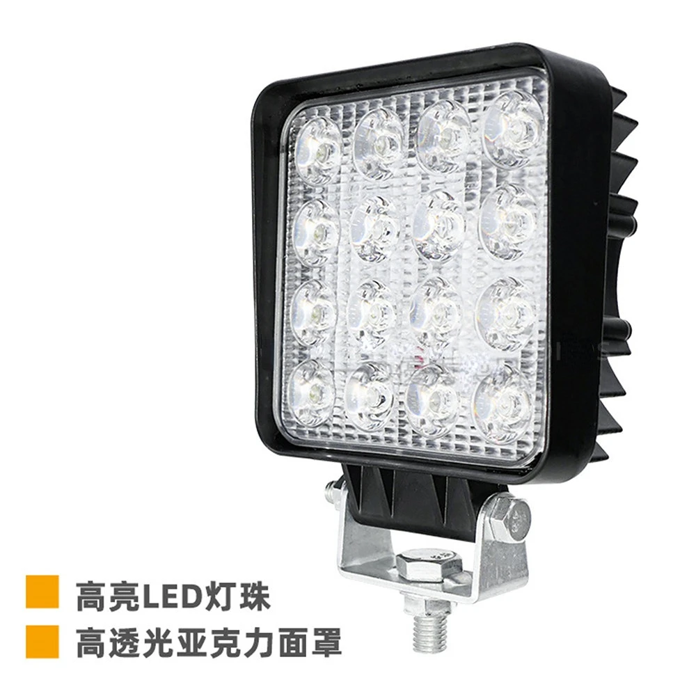 

For Sany SY55 60 75 115 135 155 215 235 Boom LED headlights cab top lights work lights Boom lamp Excavator parts free shipping