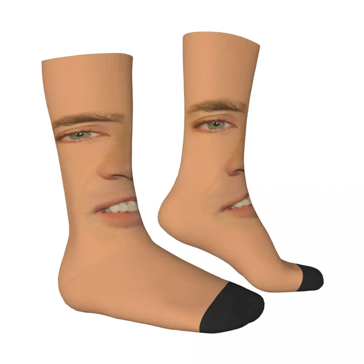 Nicolas Cage face Men Women Socks Windproof Beautiful Spring, Summer, Autumn, and Winter Dressing Gifts