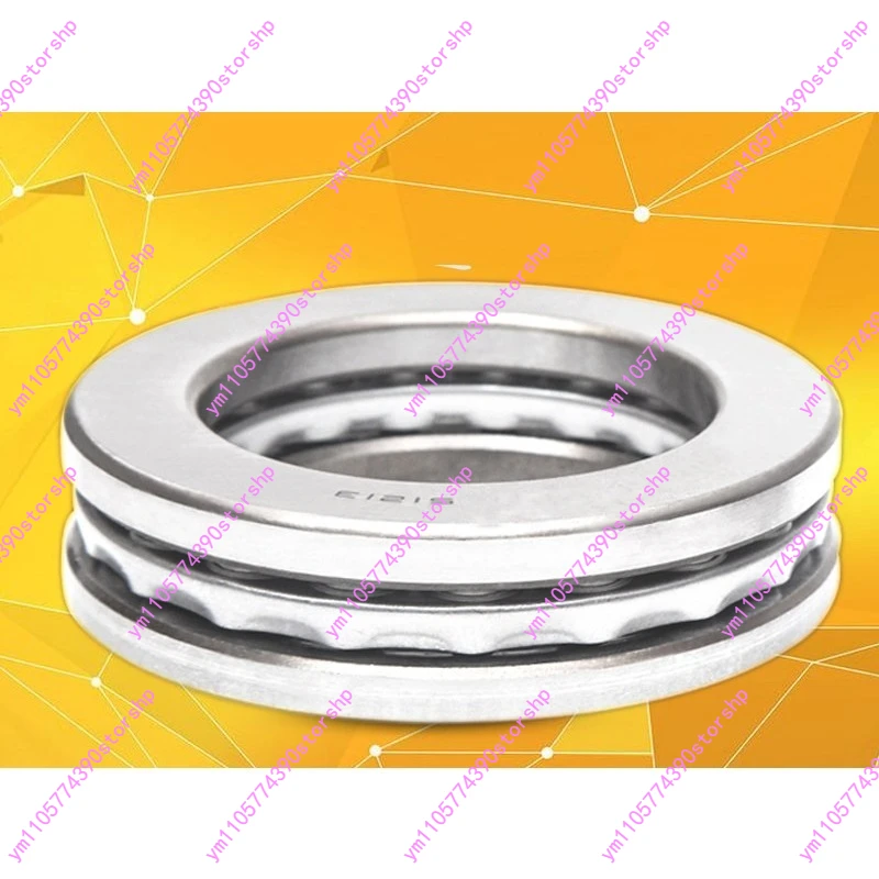 Thrust Ball Flat Pressure Bearing Spare Part Bore 10 12 15 17 20 25 30 35 40 45 50 55 60mm Axial Load Bearing Replacement Spare