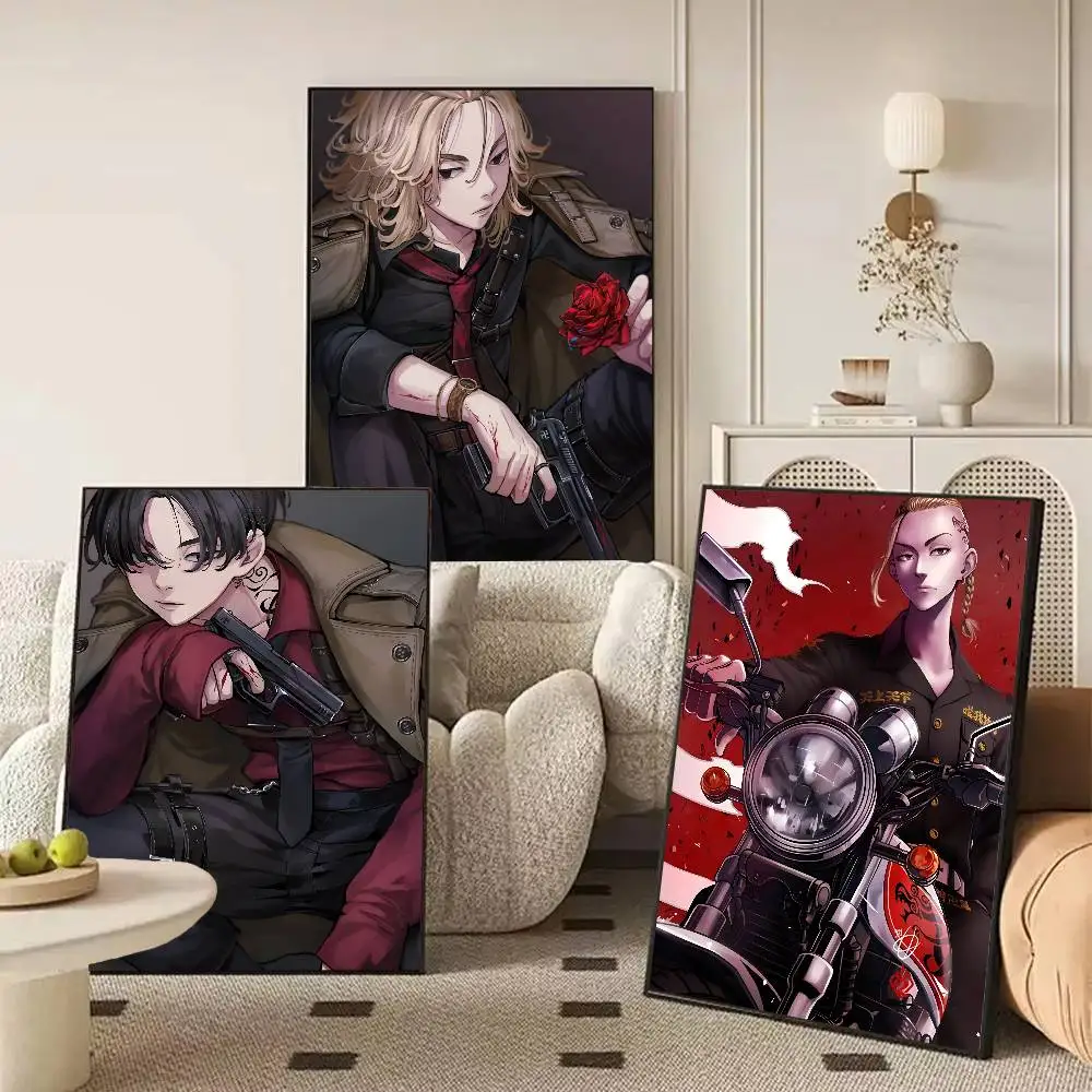 Anime Tokyo Revengers Anime Poster Art With Prints Home Bedroom Living Room Decoration Gift