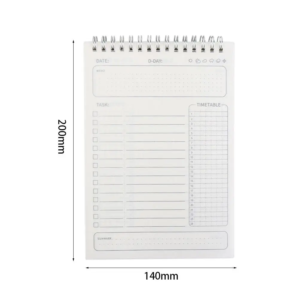 Self Inspection Form Schedules Organizer Daily Planner Chart Habit Cultivation To Do List Planner Loose Leaf Clock In