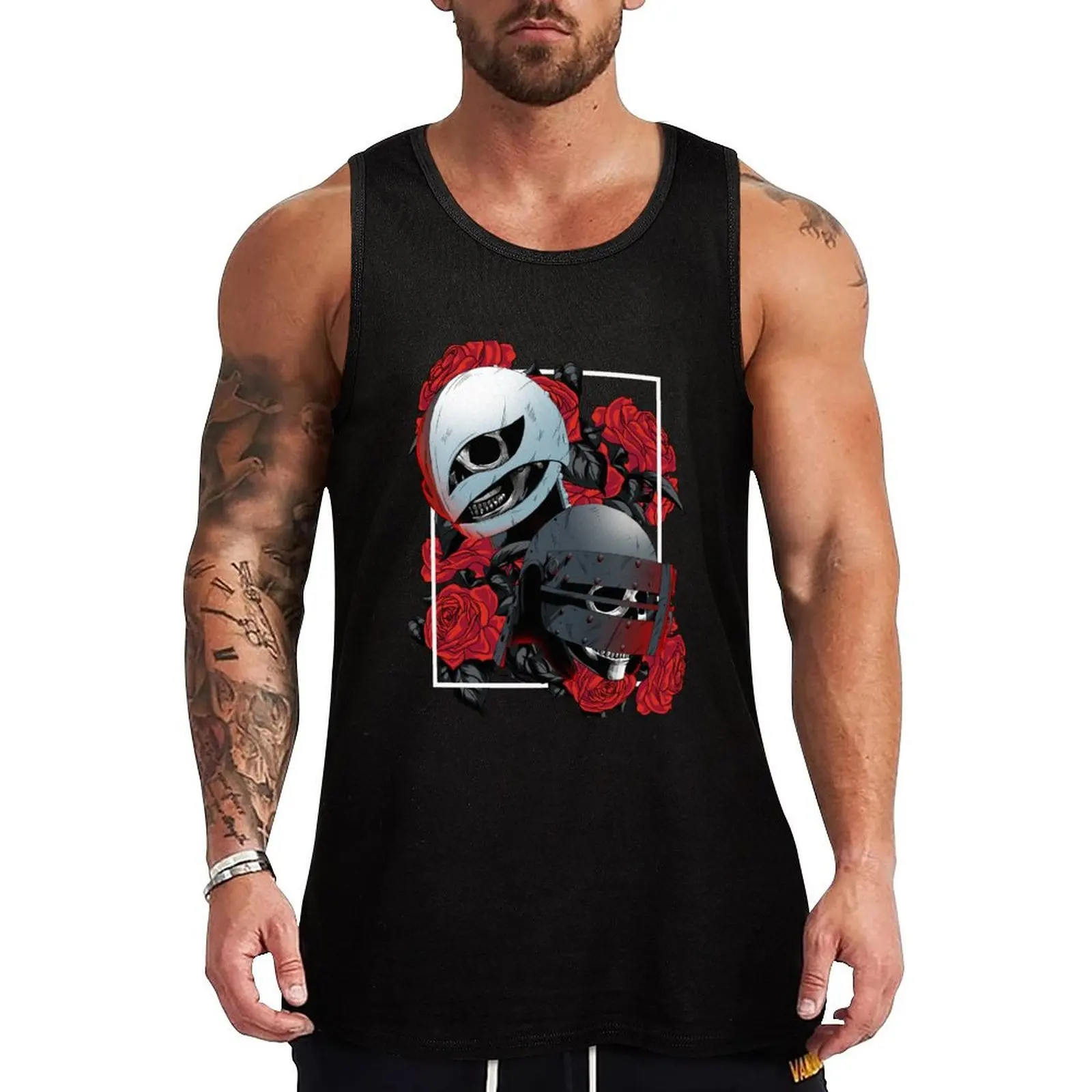 Memento Mori of the Hawks (Alternate) Tank Top Men's gym Vests