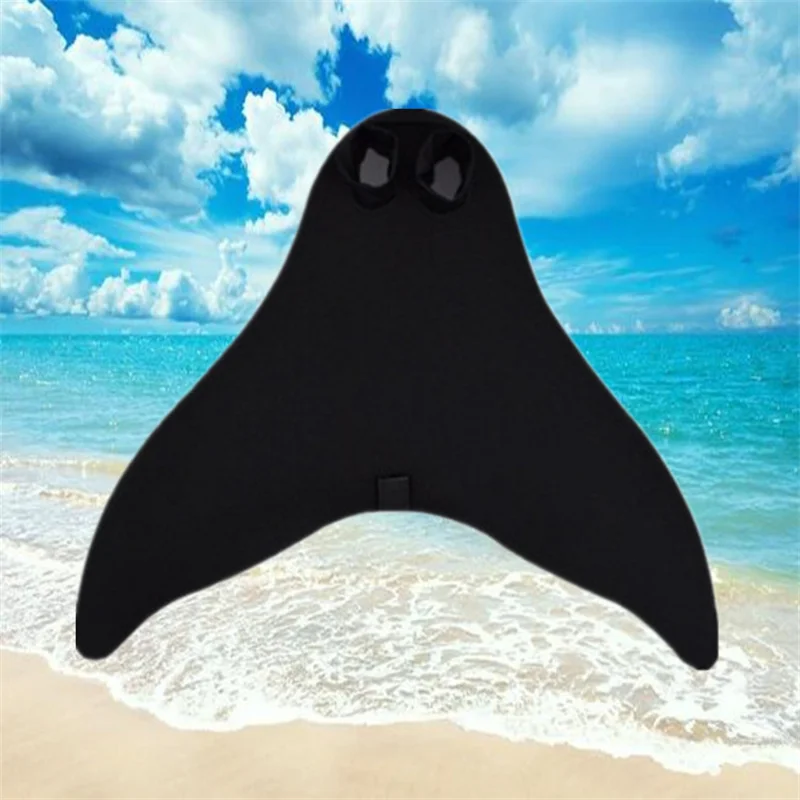 

One-Piece Mermaid One-Piece Flippers Adult Children'S Swimming Flippers Freestyle Performance Aids Whale Tail Flippers