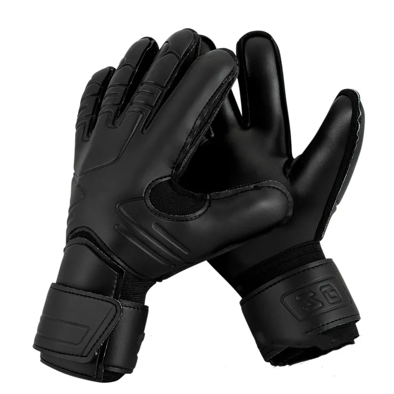 Guantes antideslizantes de portero de fútbol para niños, guantes de entrenamiento de fútbol al aire libre, protección de dedos, guantes de portero