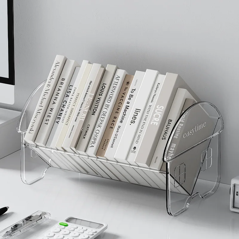 

Креативная настольная книжная полка, офисная папка для мелочей, полка для хранения, студенческая полка для общежития