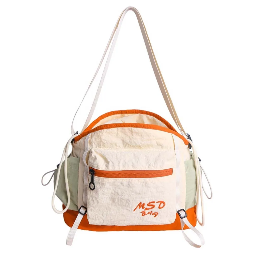 

Portable Mountaineering Crossbody Bag Quick Drying Large Capacity Outdoor Nylon Shoulder Pouch Anti-splash Water Lightweight