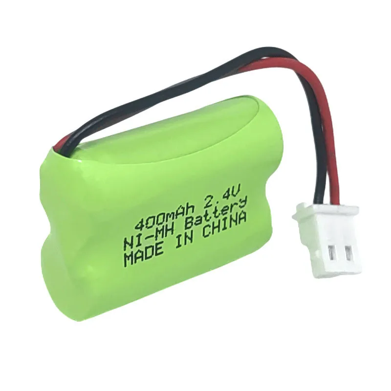 Akumulator 2.4v 2/3AAA 400mah telefon bezprzewodowy-ni-mh z 5264 2PIN awersem lub odwrotnym złączem 23AAA