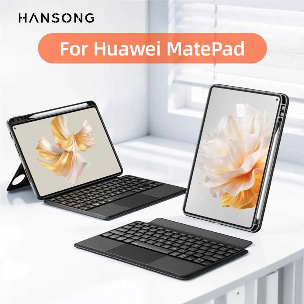 

Magic Keyboard Case for HUAWEI Matepad SE 11inch HUAWEI MatePad 11.5 S 2025 Detachable Backlight Keyboard Cover