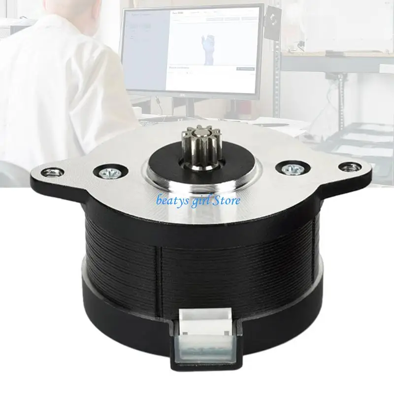 

C7AB 36 -мм шаговый двигатель круглый блинчик с кабелем для мини -экструдера Voron 2.4