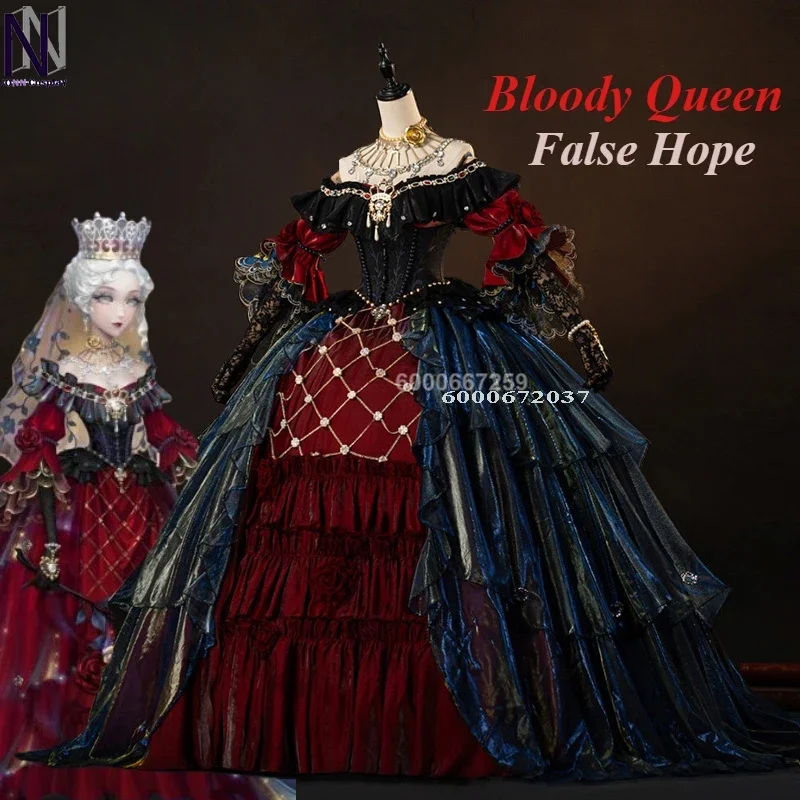 

Game Identity V Bloody Queen Marie Cosplay Costume Gorgeous Suit Dress Uniform Women’s Halloween Carnival Party Role Play Outfit