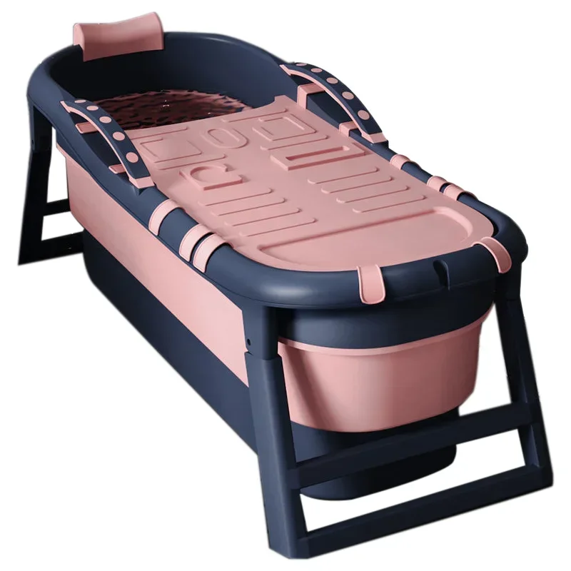 

Portable Folding Bathtub Adult Children Swimming Plastic Bu Cket Bidet Cover Bathtub Anti Slip Banheira Bathroom Products