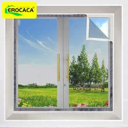 EROCACA Gray Mosquito Nets for Window,anti-mosquito window screens,Mesh Anti Insect Air Tulle Invisible Fiberglass Mosquitoes