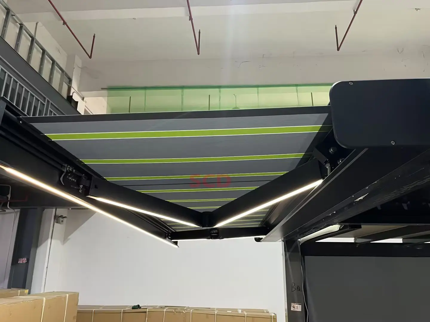 Full Cassette Awning Retractable Awning Canopy High Quality Aluminum Electric Remote Control Retract Folding Arm Awnings