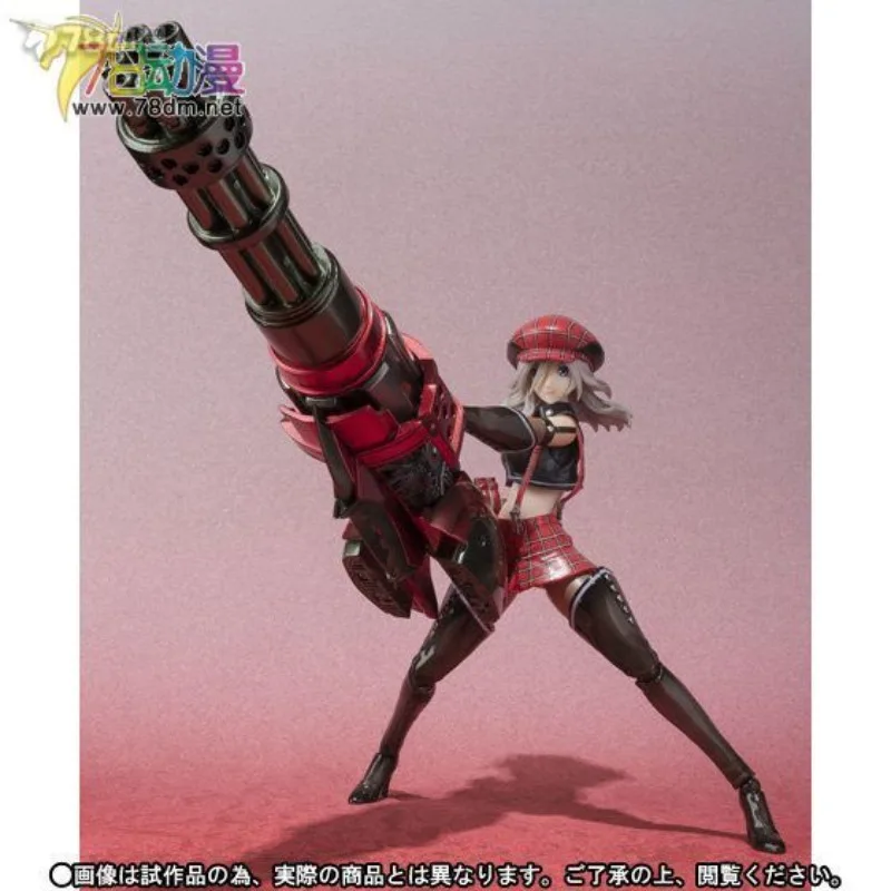 반다이 D-아츠 메카 제품, 움직이는 신의 소비자 엘리사 신 기관총 형태 장비 애니메이션 모델 장난감 모델 남자아이 선물