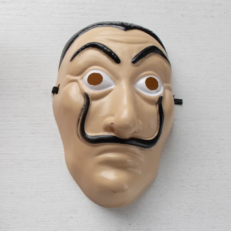 Salvador dali cosplay overall maske papel kostüm kind erwachsener mann frau halloween kostüm