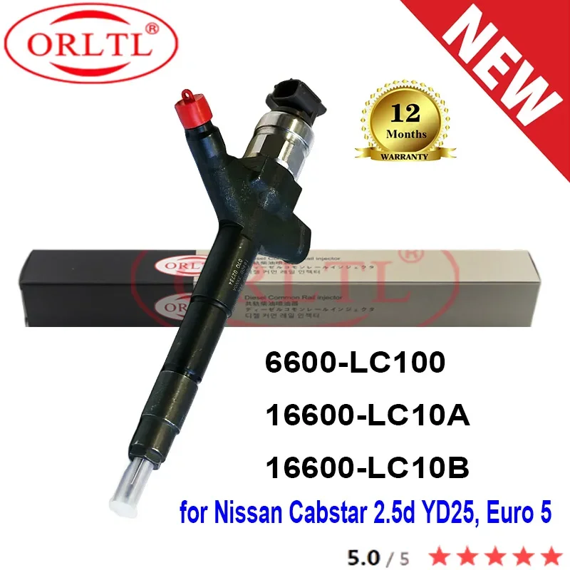 NEW 6600-LC100 16600-LC10A 16600-LC10B Diessel Injector 6600LC100 16600LC10A 16600LC10B For Nissan Cabstar 2.5d YD25