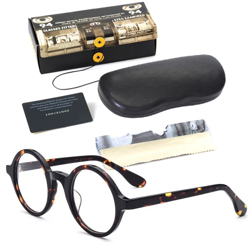 

Optical Glasses Frame Men Johnny Depp ZOLMAN Round Eyeglasses Frames Women Luxury Brand Lemtosh Vintage Acetate Computer Goggles